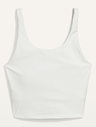 Light Support PowerSoft Adjustable Longline Sports Bra for Women | Old Navy (US)