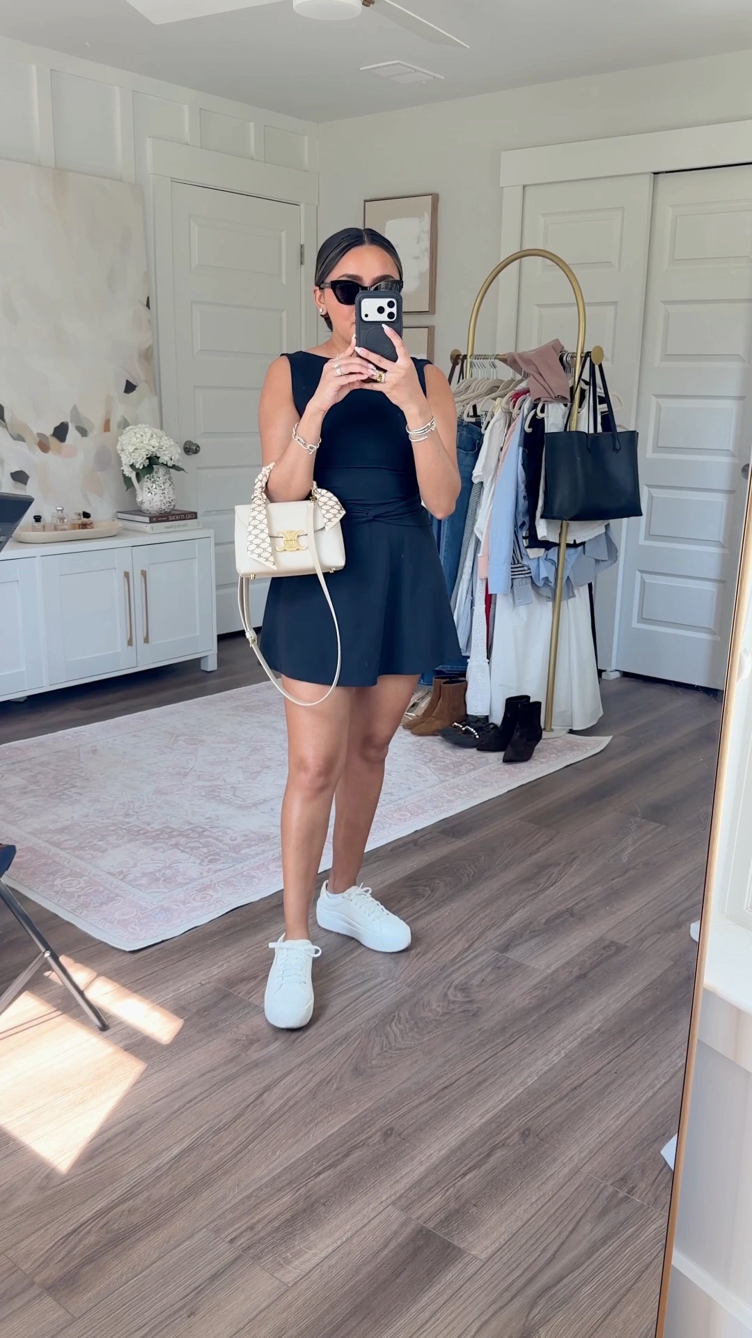 Active dress with shorts size xs regular TTS 
Sneakers size 6.5 TTS

#LTKPetite #LTKTravel #LTKootd