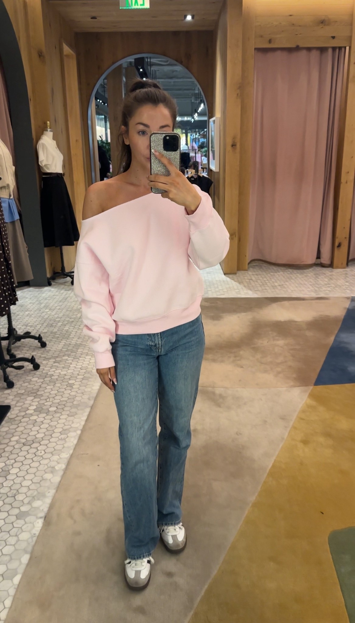 Love this off the shoulder fleece. It’s so comfy! 

#LTKgrwm #LTKdayinmylife #LTKValentine