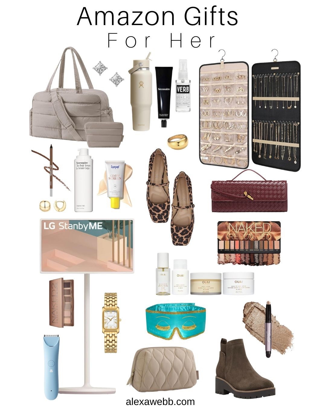 Amazon Gift Guides 2025 - Gifts for Her - A round-up of gifts guides from Amazon Prime! Great for starting holiday shopping early. Or simply treat yourself! Alexa Webb #plussize

#LTKGiftGuide #LTKPlusSize #LTKMidsize