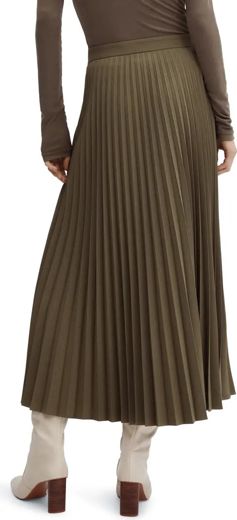 MANGO Camila Pleated Skirt | Nordstrom | Nordstrom