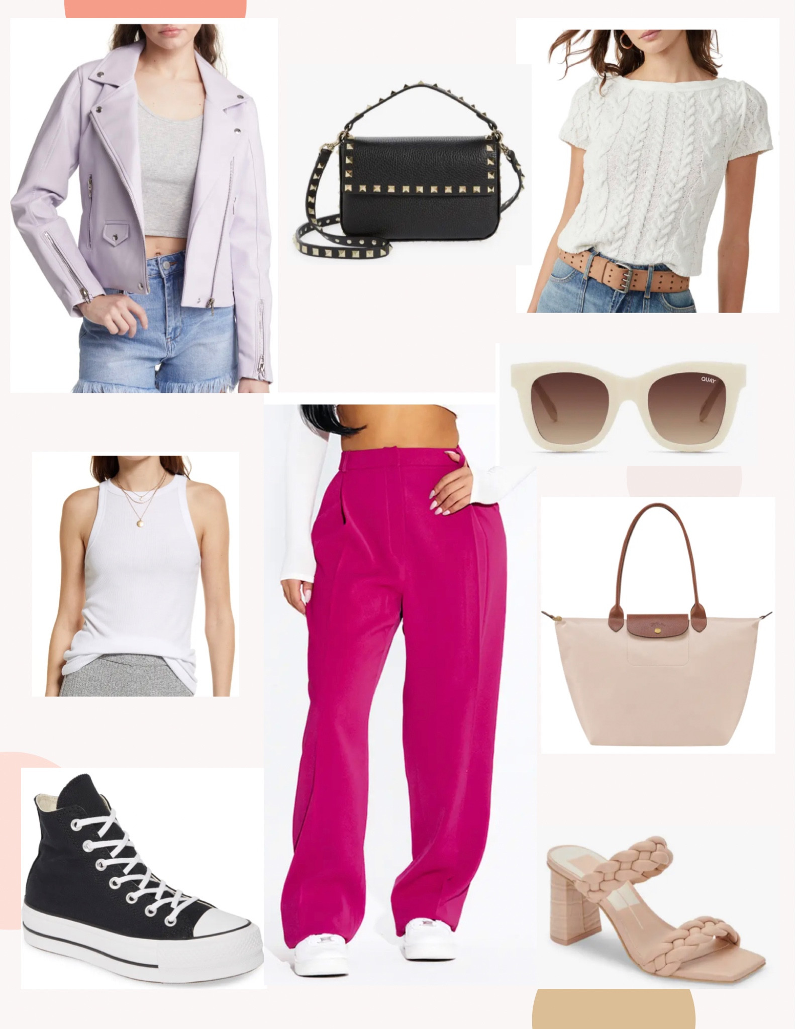 Some fun street style!

#quay #converse #valentino #freepeople #longchamp #dolcevita#blanknyc 

#LTKfit #LTKstyletip #LTKunder100