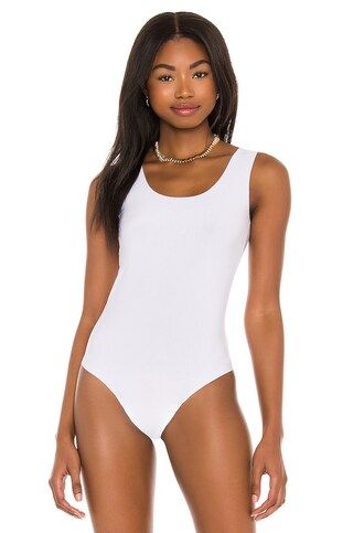 Commando Butter Tank Bodysuit in White from Revolve.com | Revolve Clothing (Global)