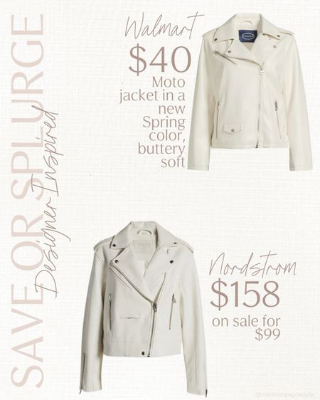 $40 WALMART MOTO JACKET 😍 in a new Spring color is a look for less for this $158 moto jacket from Nordstrom! 

Walmart, Walmart Partner, Walmart Style, Walmart Fashion, Walmart Finds, Walmart Jacket, Jacket, Spring Jacket, Look For Less, Nordstrom, Moto Jacket, Madison Payne 

#LTKfindsunder50 #LTKstyletip #LTKSeasonal