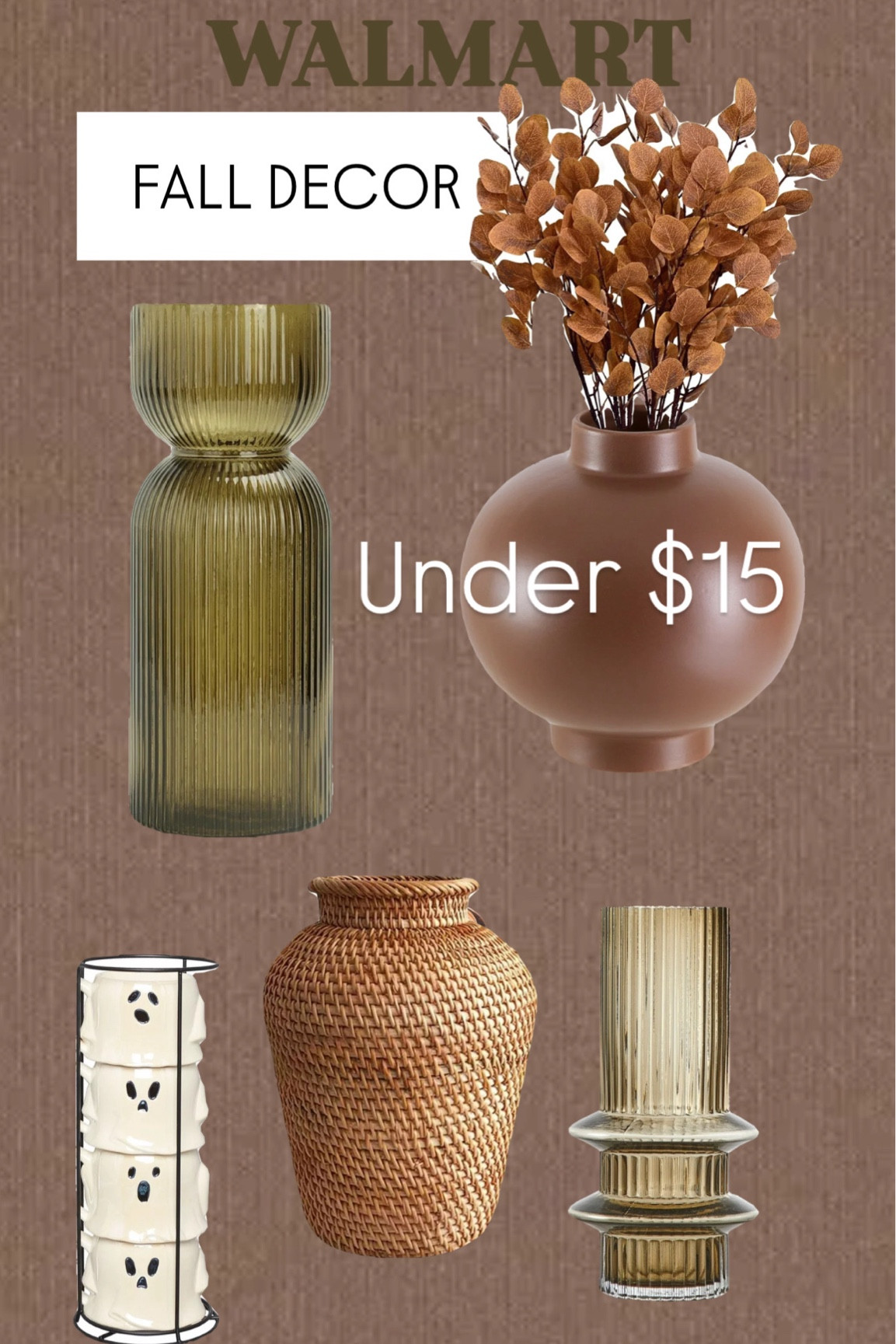 Walmart fall decor under $15! #walmart 

#LTKFallSale #LTKHome #LTKSeasonal