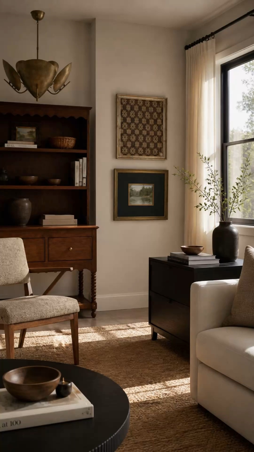 Proof you don’t need a full room makeover—just a few good pieces in the right light. Neutral, cozy, and quietly put together in the best way 😉🤎✨

#LTKHome #LTKSaleAlert #LTKSeasonal