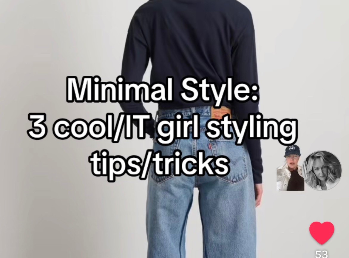 Tiktok cool girl pieces I love 