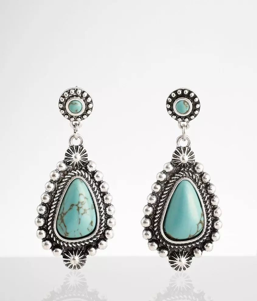 Statement Turquoise Earring | Buckle