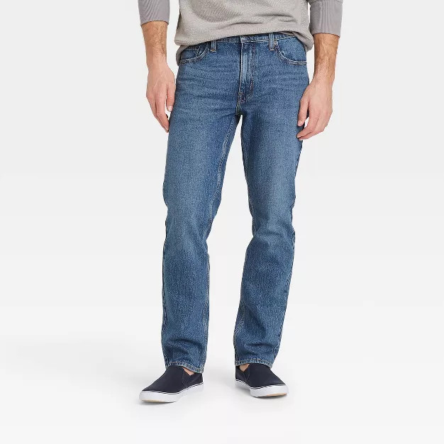 Men's Straight Fit Jeans - Goodfellow & Co™ | Target