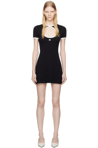 Black Circle Minidress | SSENSE