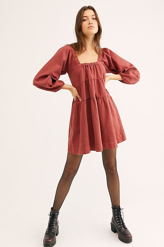 Lou Jean Babydoll Dress | Free People (Global - UK&FR Excluded)