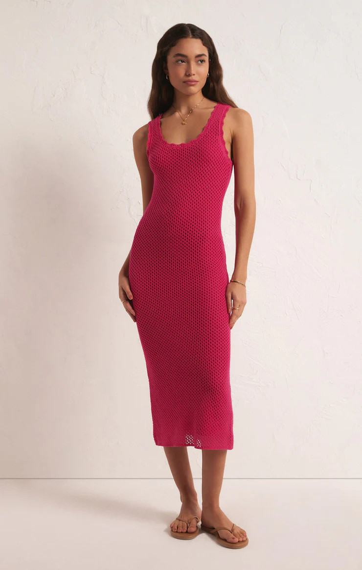 Ibiza Crochet Sweater Dress | Z Supply