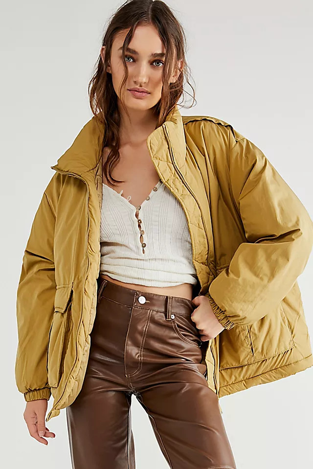 Duvet Bomber Jacket | Free People (Global - UK&FR Excluded)
