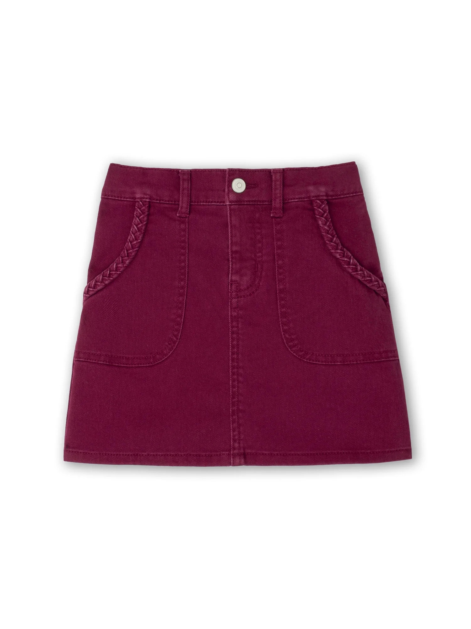 Wonder Nation Girls Denim Skirt, Sizes 4-18 & Plus - Walmart.com | Walmart (US)