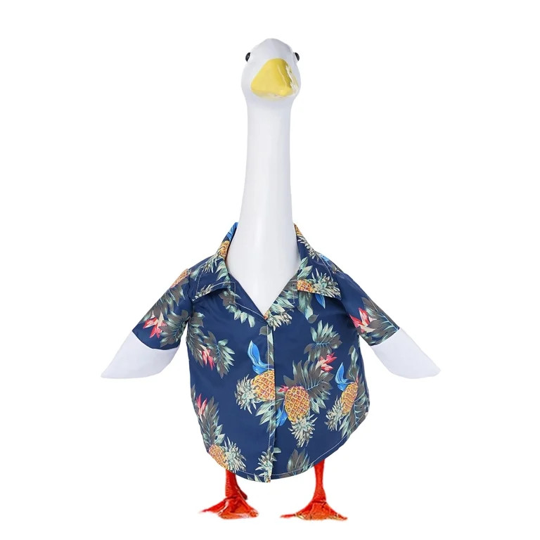 Uuiauoio Porch Goose Outfit, Goose Clothes for 23" Cement Porch Goose Costume, New Year Birthday ... | Walmart (US)
