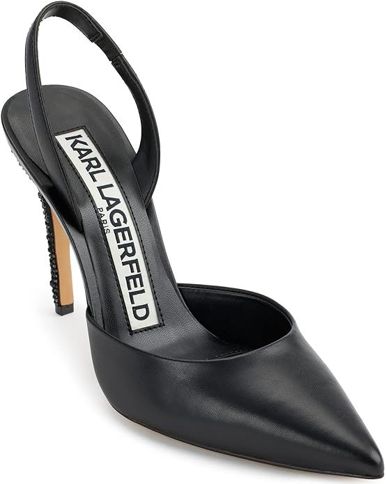 KARL LAGERFELD Women's Caslynn-Slingback Pump | Amazon (US)