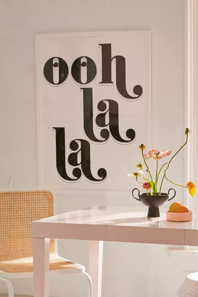 Honeymoon Hotel Ooh La La Art Print | Urban Outfitters (US and RoW)