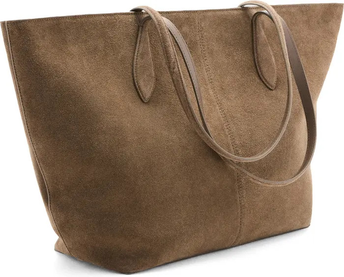 Suede Shopper Bag | Nordstrom