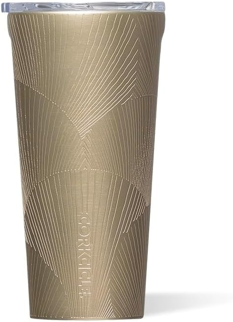 Corkcicle Classic Triple Insulated Coffee Mug with Lid, 16oz - Champagne Dreams | Amazon (US)