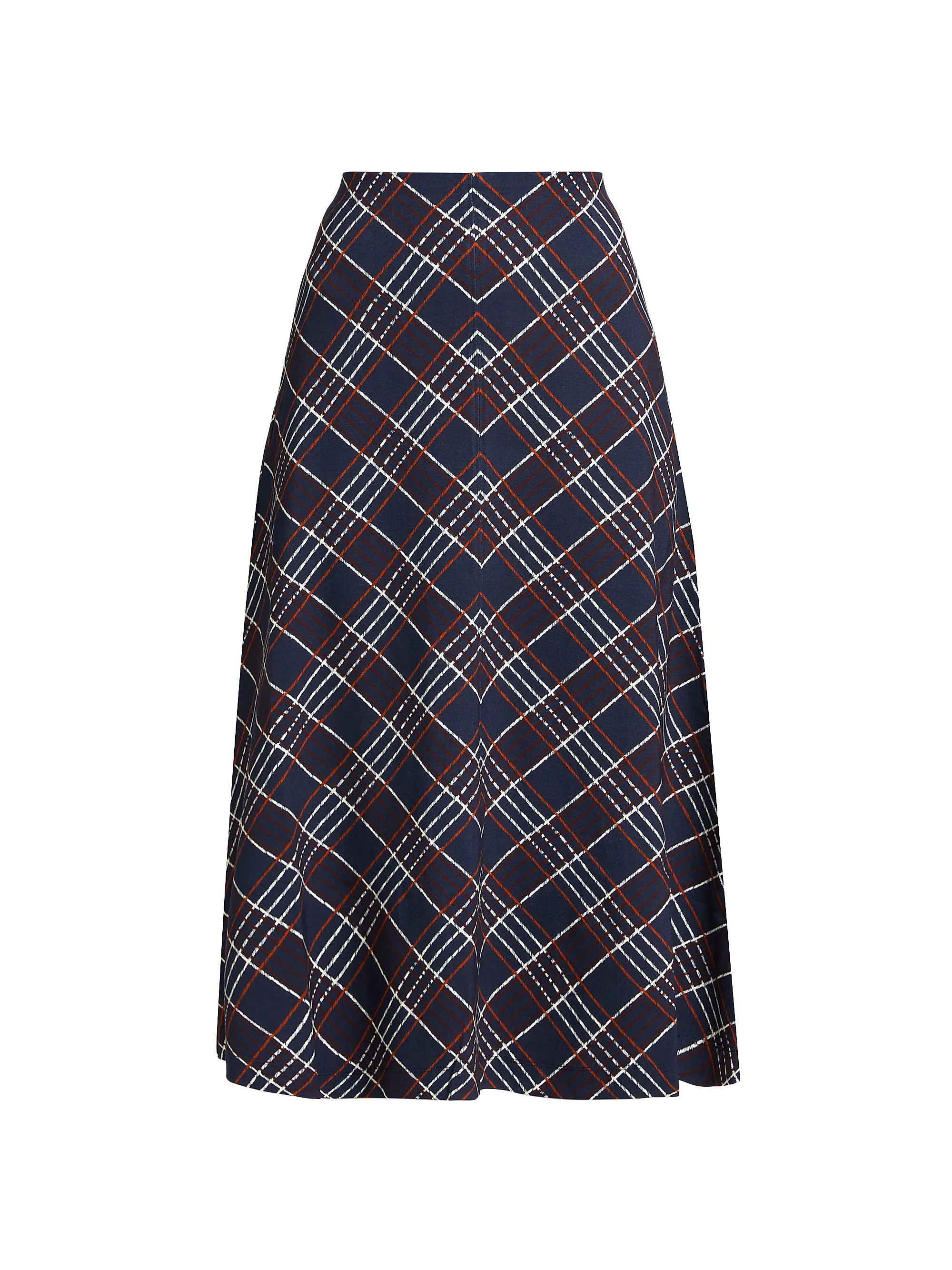 Thea Plaid Midi-Skirt | Saks Fifth Avenue