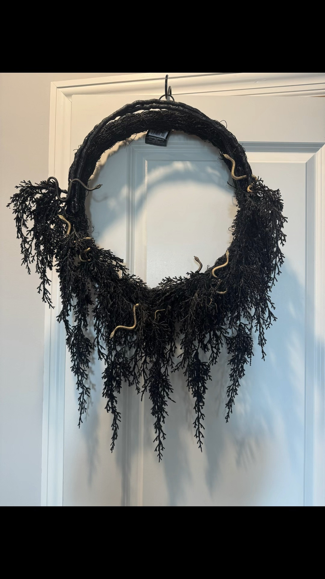 Love this wreath but it definitely needed just a little something and to me the snakes were just what it needed. #halloweendecor 

#LTKHome #LTKSeasonal #LTKSaleAlert