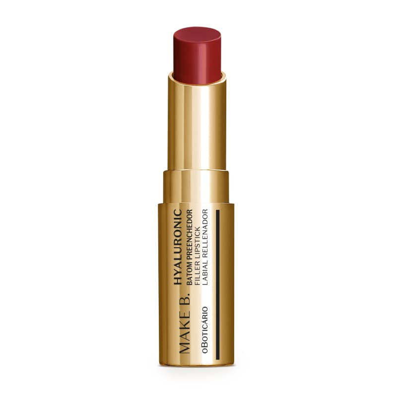Batom Preenchedor Vermelho Red Classic Make B. Hyaluronic 3,4g | oBoticario (BR)