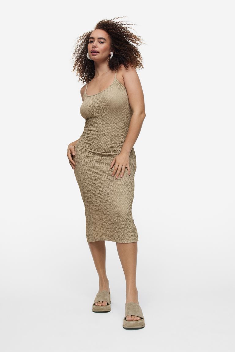 Crinkled Jersey Dress | H&M (US + CA)