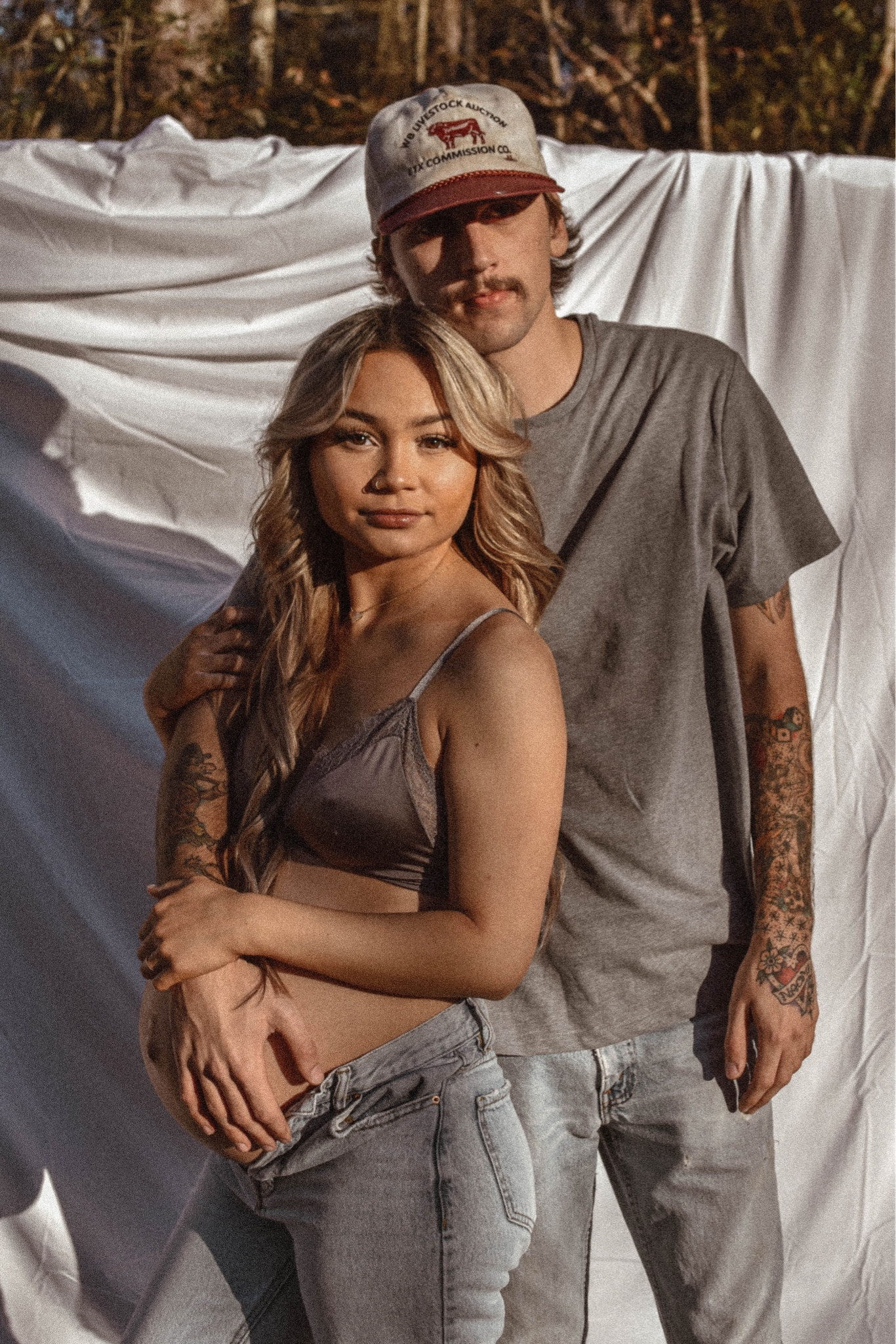 MATERNITY PHOTOSHOOT
inspo, at home maternity pics.
#satinlacebra #levis #bralette

#LTKstyletip #LTKbump #LTKunder100