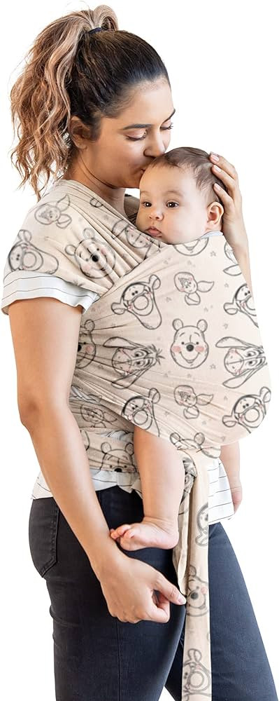 Moby Wrap Baby Carrier | Featherknit | Baby Wrap Carrier for Newborns & Infants | Baby Gift | Kee... | Amazon (US)