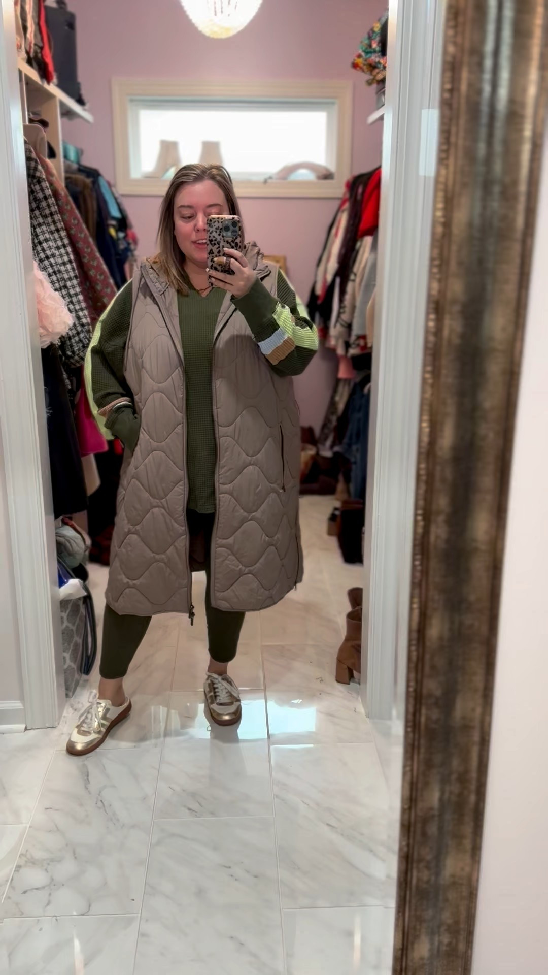 Happy Monday 💚 Love love love this active look for a Monday working/heading to Pilates. My waffle top is 40% off and just $29 and my leggings are 60% off and just $20! I’m in the XXL in both  

#LTKPlusSize #LTKActive #LTKSaleAlert