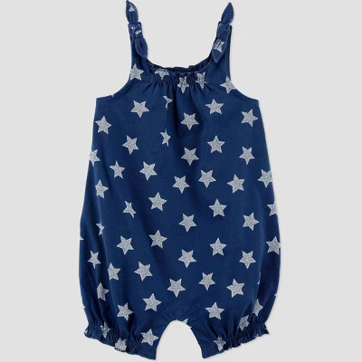 Carter's Just One You® Baby Girls' Stars Romper | Target