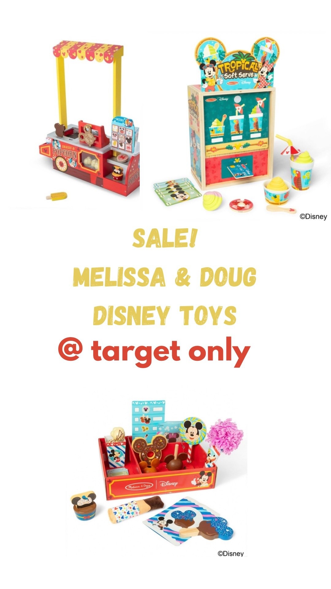 Perfect for the Minnie and Mickey obsessed toddlers! 3+ and somethings are almost 50% off! At target online or in stores 🎁  #toddler #target #gifts #christmas #holiday #holidayseason #giftguide #sale #blackfriday 

#LTKCyberWeek #LTKHoliday #LTKGiftGuide
