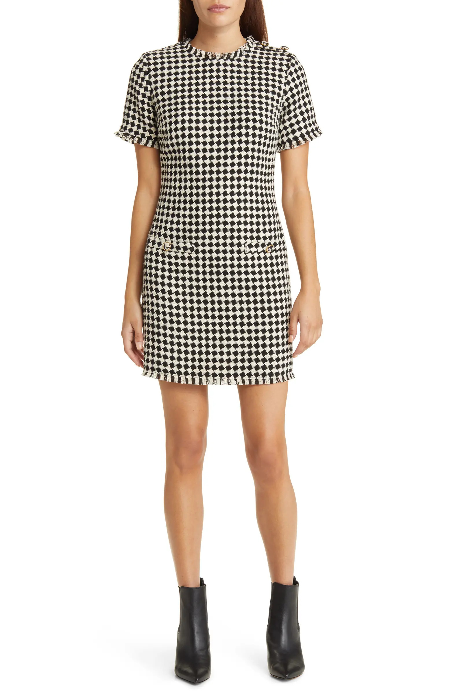 Tweed Sheath Minidress | Nordstrom