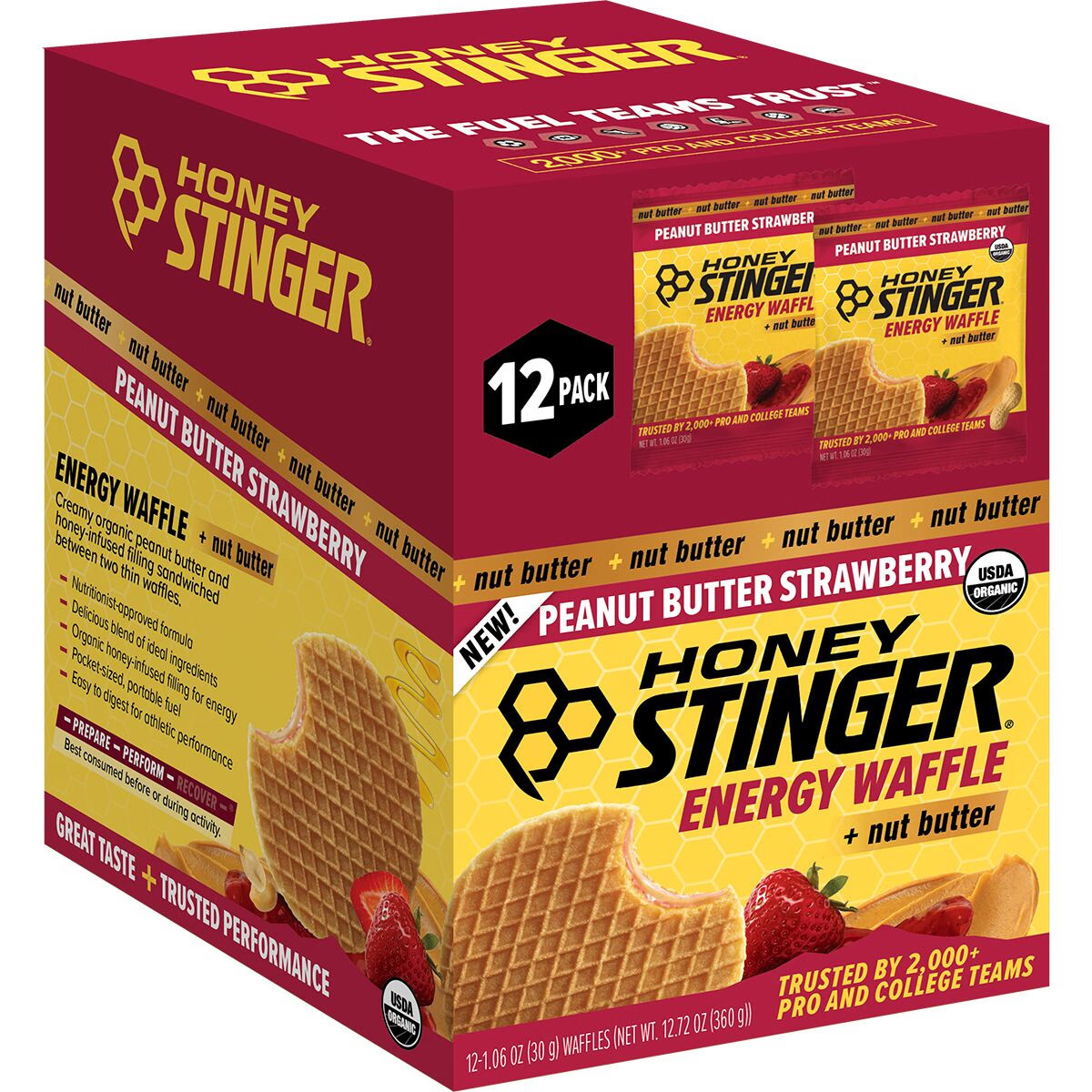 Honey Stinger Stinger Waffle - 12-Pack | Backcountry