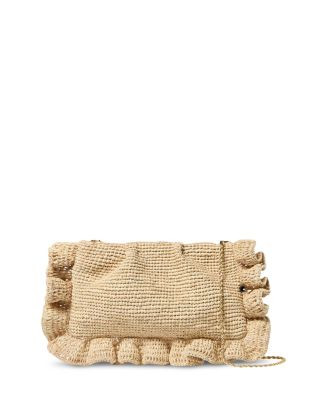 Loeffler Randall Mavis Ruffle Trim Flat Clutch | Bloomingdale's Handbags | Bloomingdale's (AU)