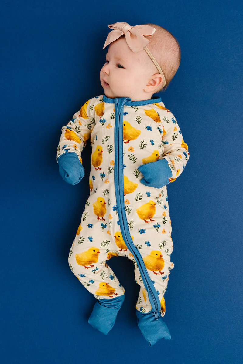 Wildflower Chicks Bamboo Sleeper | Little One Shop Co
