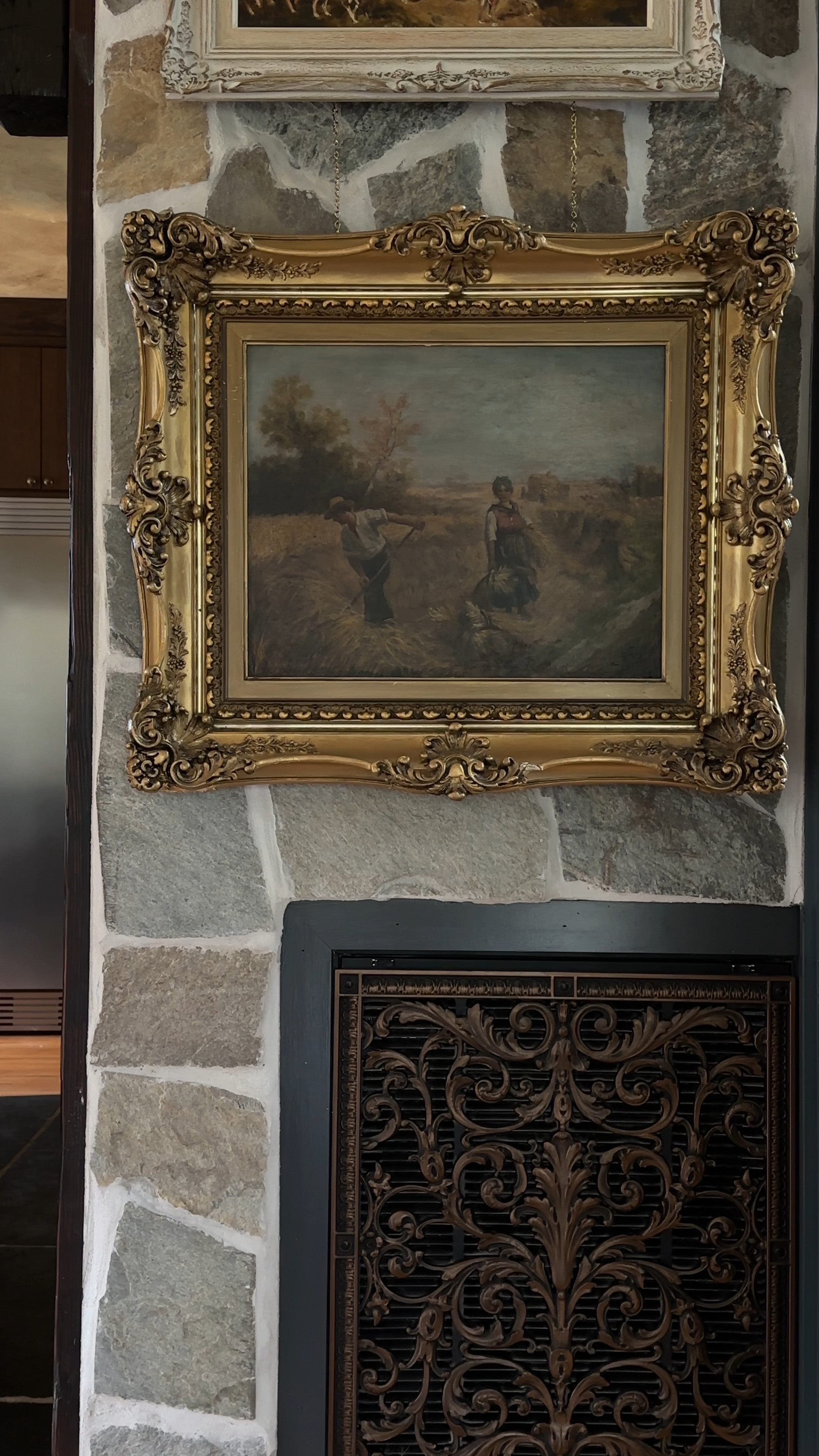 EVERY corner in your home can be beautiful.  The decorative grate is an easy swap to turn an eyesore into a design feature: dressed up with faux spring stems and antique oil paintings.  Focus on the spaces inbetween and you’ll love every corner of your home 🏠 🌸

#LTKstyletip #LTKhome #LTKSeasonal