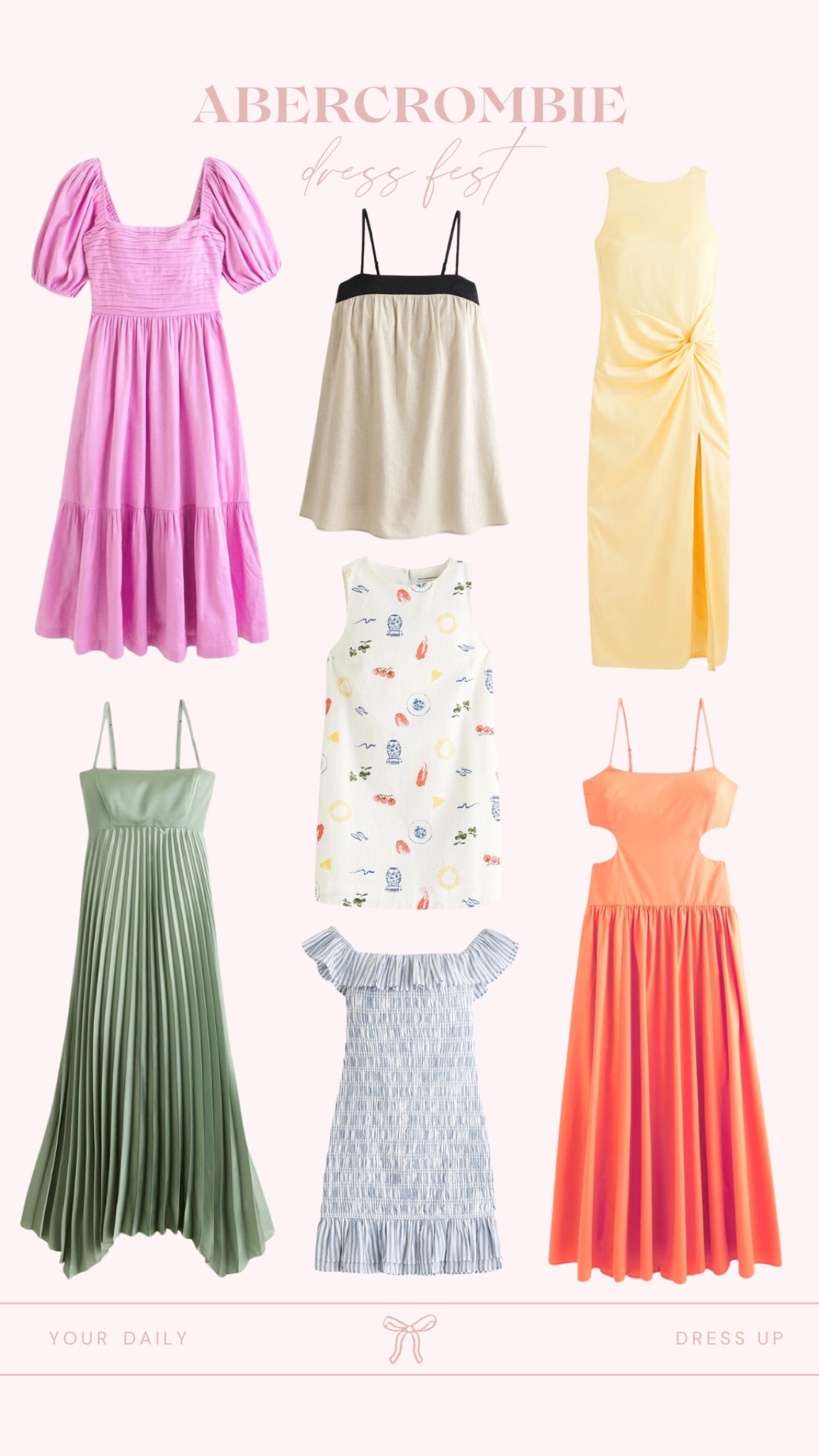 Abercrombie dresses on sale / summer dress - wedding guest dress 

#LTKSeasonal #LTKSaleAlert #LTKWedding