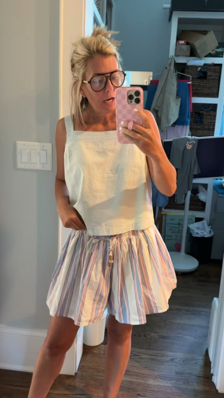 Cuteness just waiting to be hung up in my closet! I’m in xs in top and skirt. 
*code catherine15 at Mersea

#LTKdayinmylife #LTKootd #LTKmomlife