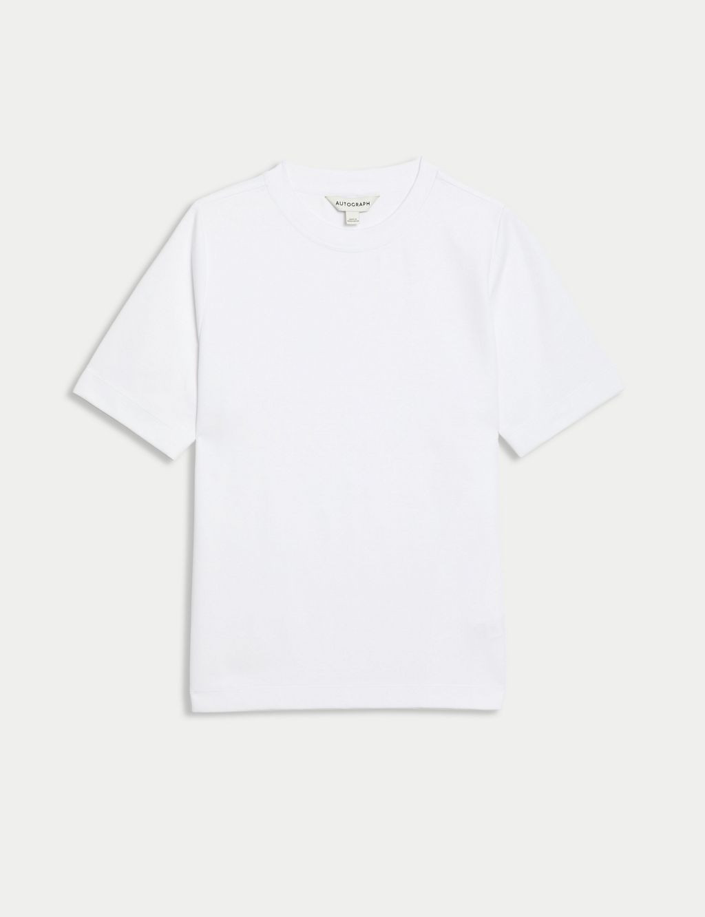 Cotton Rich Crew Neck T-Shirt | Marks & Spencer (UK)
