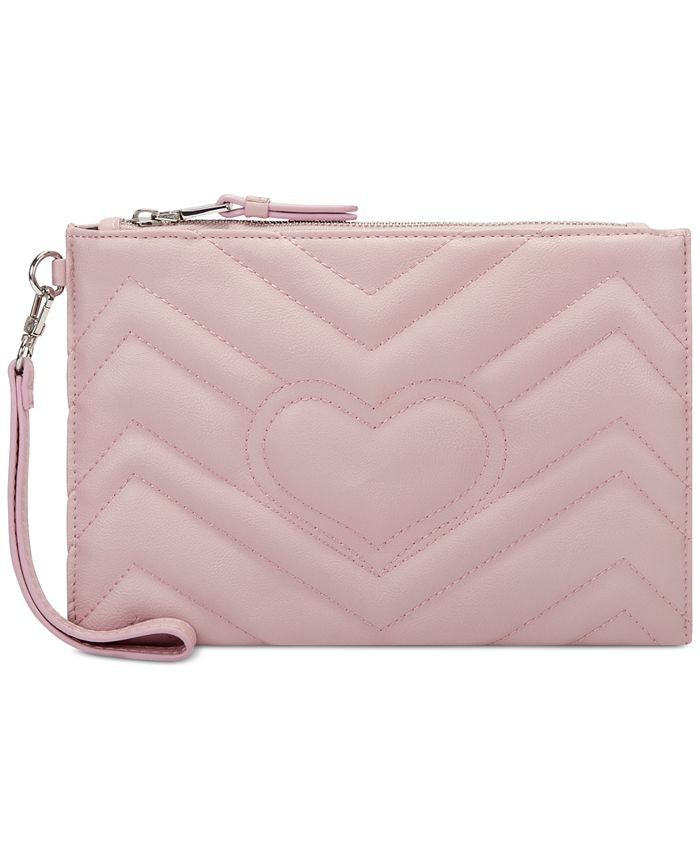 INC International Concepts Molyy Heart Quilt Party Pouch, Created for Macy's & Reviews - Handbags... | Macys (US)