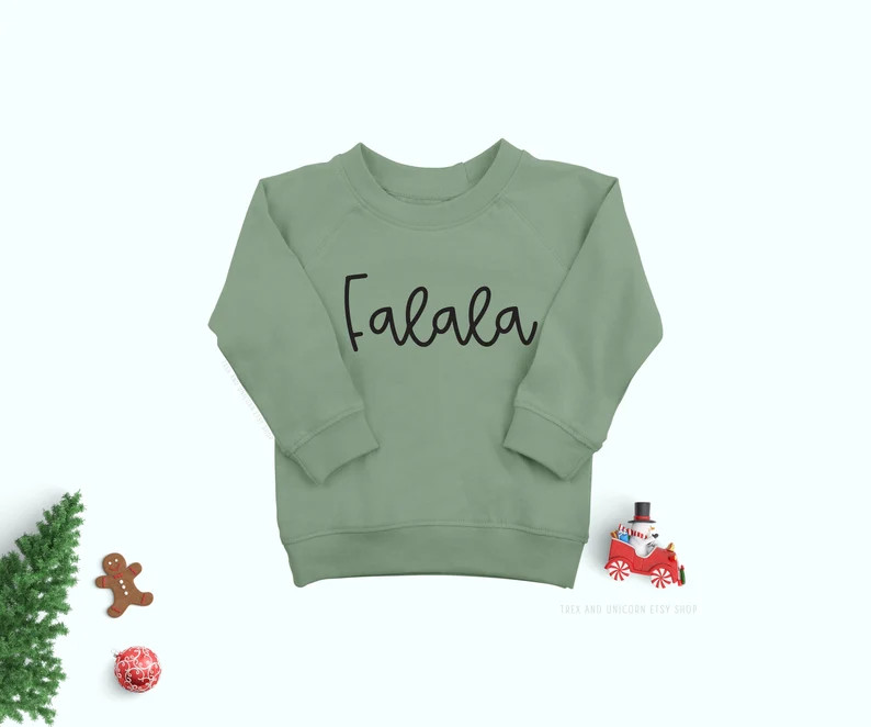 FALALA  Sweetest Christmas Shirt  Baby Girl Christmas Shirt | Etsy | Etsy (US)