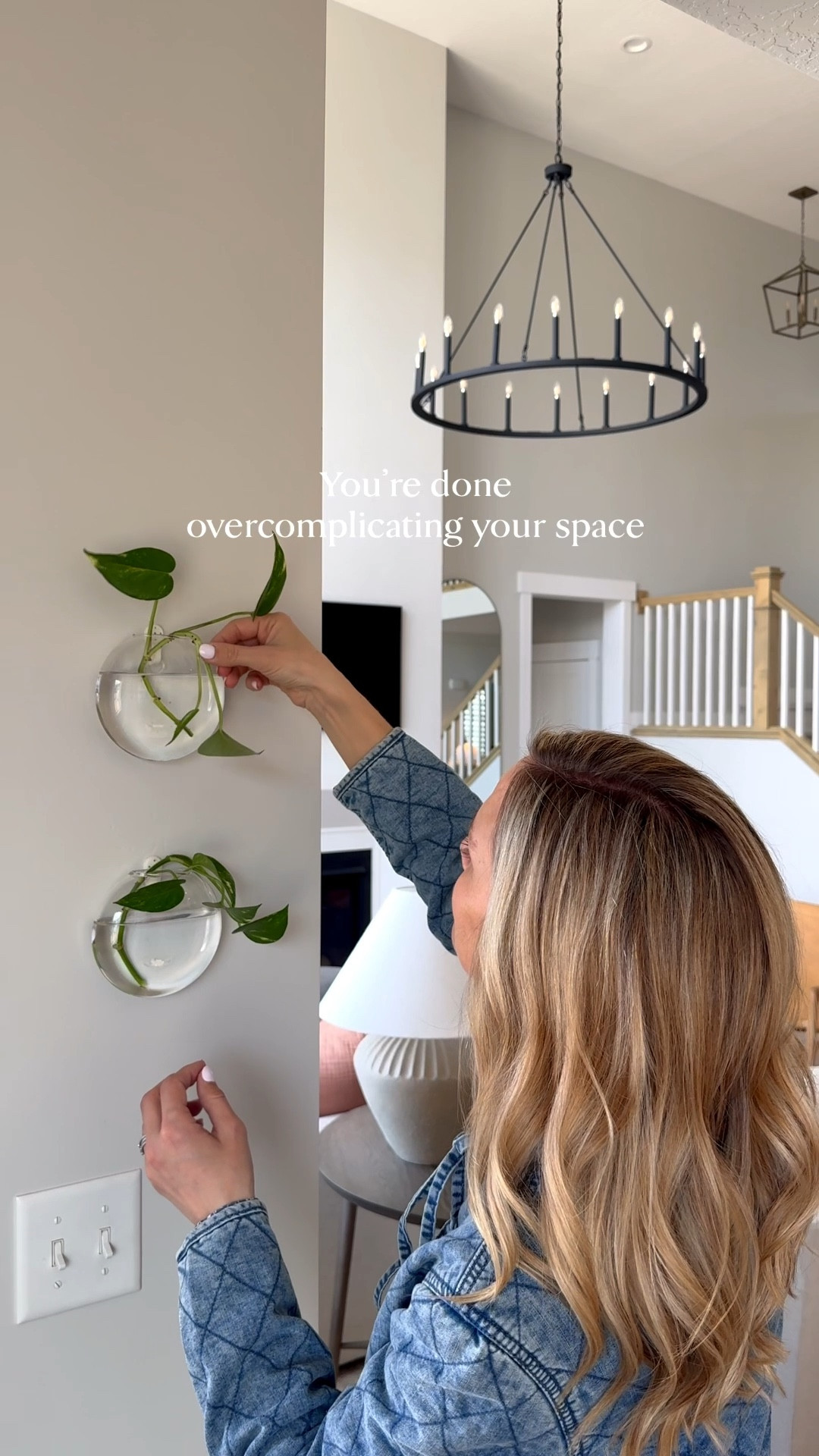 Loving these wall vases for propagating my plants. 🌱 They add just a touch of green where I’m not wanting a fake tree 🫣💁🏼‍♀️ 

#LTKHome