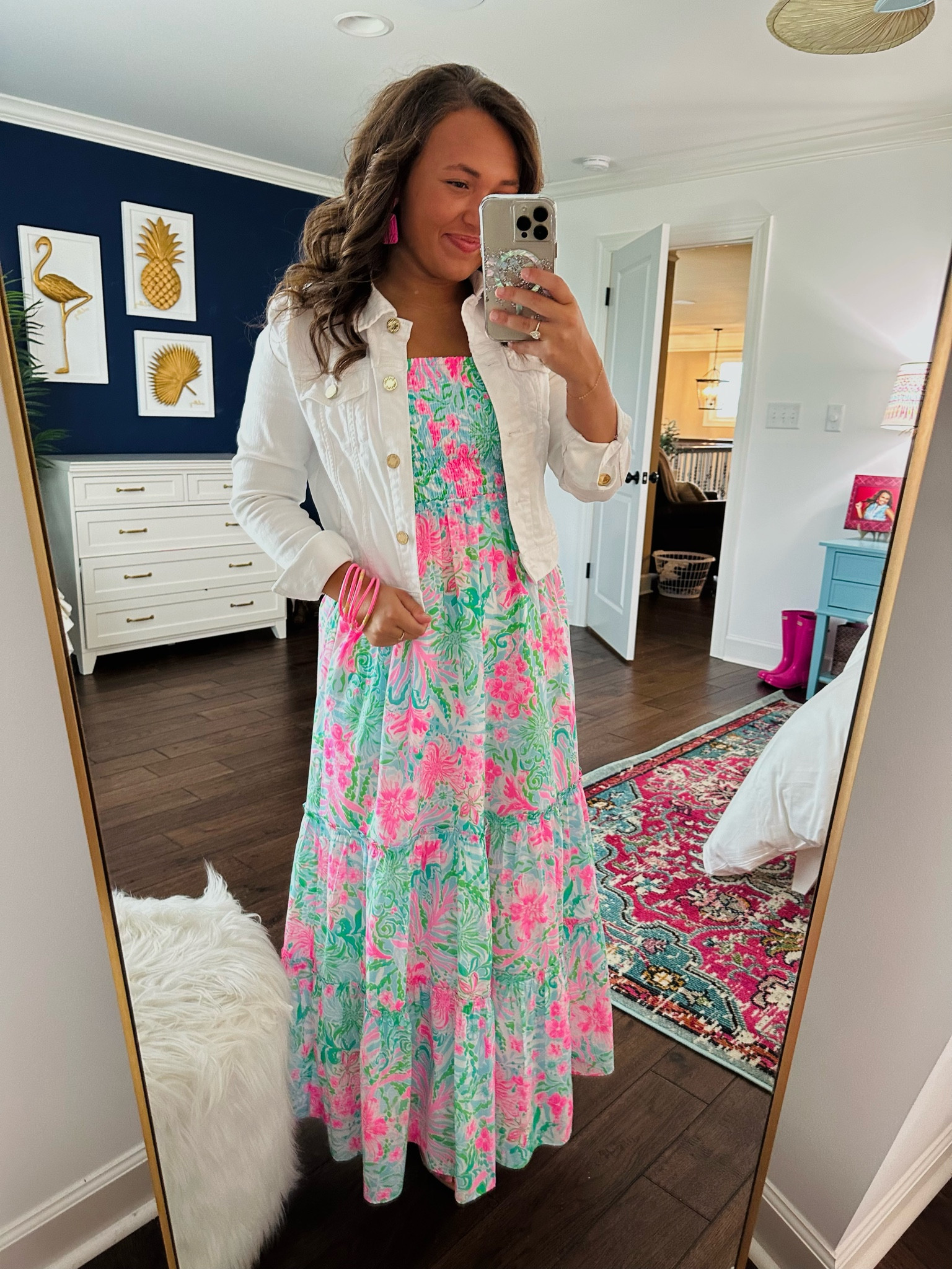 Lilly pulitzer 2024 deanna maxi dress