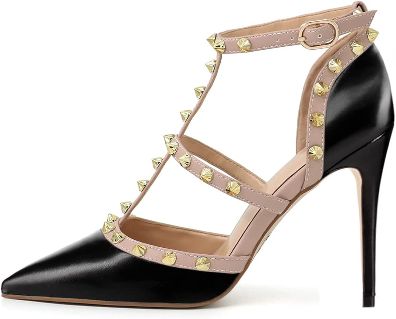 Eithy Women's Slingbacks Mid High Heels Strappy Summer Shoes Pointy Toe Party Daily Wear Evening San | Amazon (US)