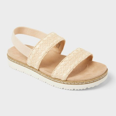 Kids' Kailan Footbed Sandals - Cat & Jack™ Tan 13 | Target