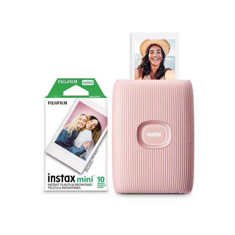 Fujifilm Instax Mini Link 2 Printer Bundle - Pink | Target