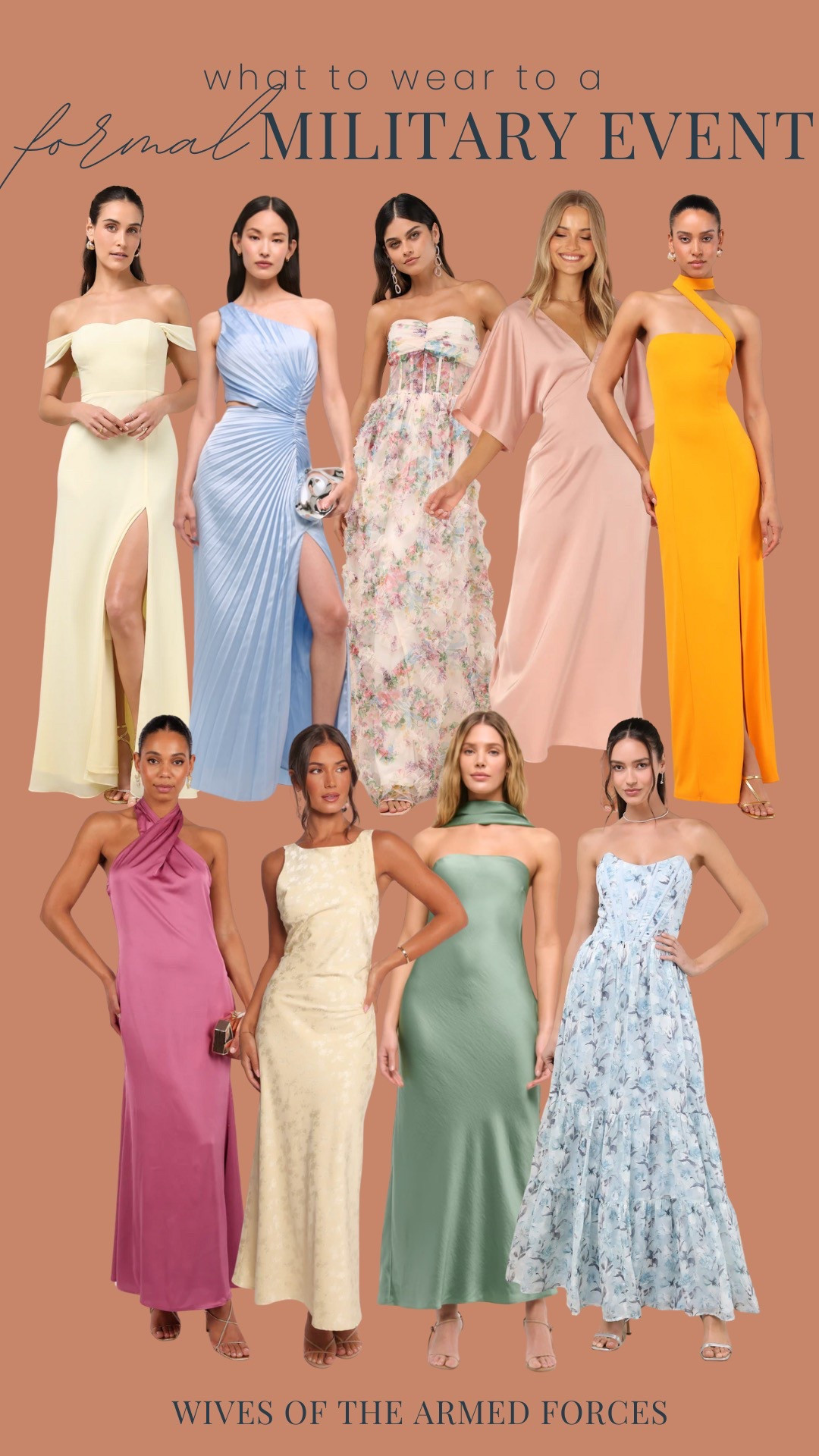 Our favorite warm weather picks for formal military events! 

#LTKWedding #LTKSeasonal