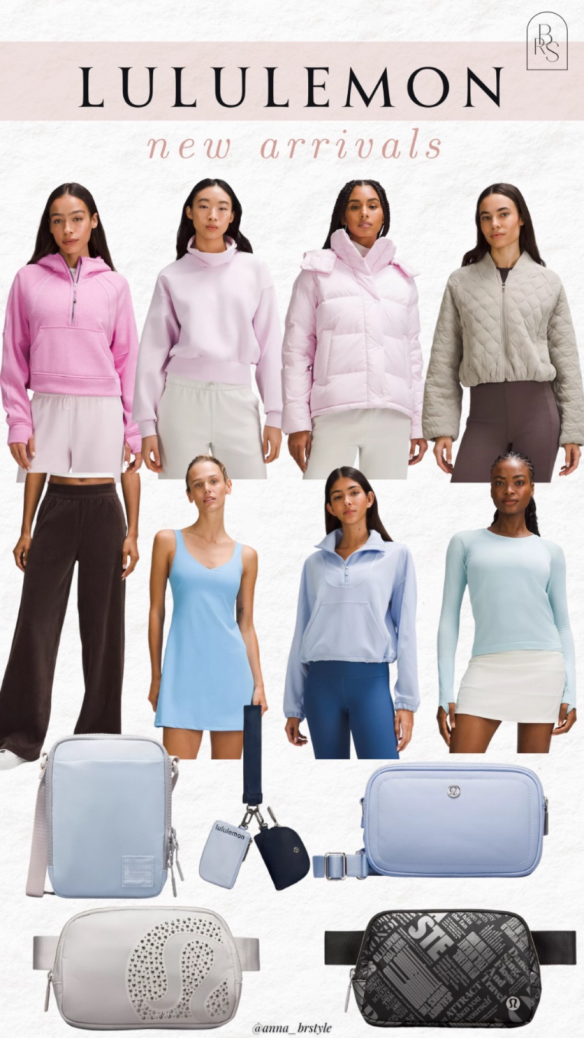Lululemon new arrivals, lululemon puffer jacket, lululemn tennis dress, lululemon belt bag 

#LTKfindsunder100 #LTKfindsunder50