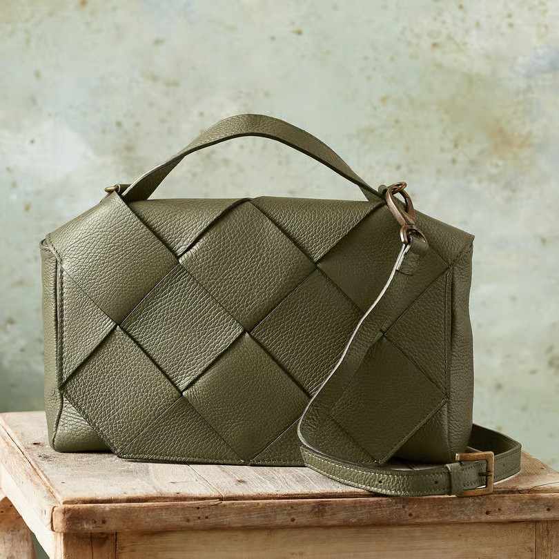 Verdant Woven Bag | Sundance Catalog